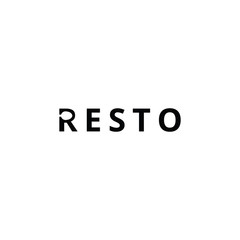 Restaurant, resto, food court, cafe logo template.