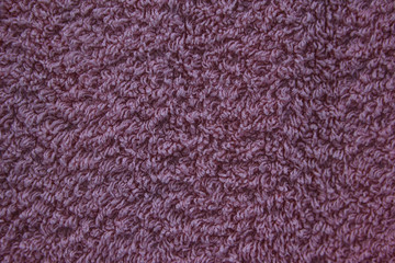 Purple fabric background with pile