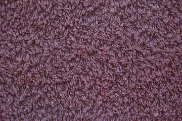 Purple fabric background with pile