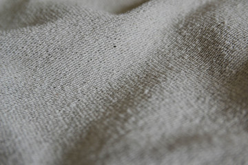 Natural linen texture as background. Grey olorful fabric texture for background.