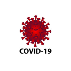 Coronavirus 2019-ncov  vector image