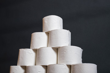 rolls of toilet paper 