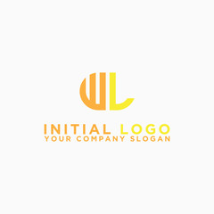 inspiring logo designs for companies from the initial letters of the WL logo icon. -Vectors