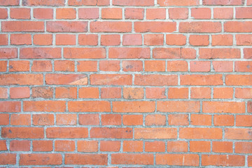 Obraz premium Tło starego ceglanego muru ze zniszczonych cegieł