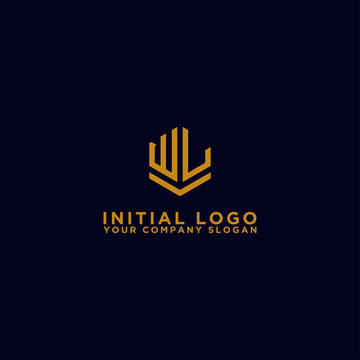 inspiring logo designs for companies from the initial letters of the WL logo icon. -Vectors