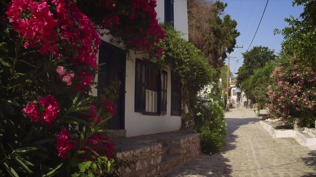 Atenas verano 2019, vistas de la ciudad y vida de sus habitantes, vida en las isla de Hidra, barcos y calles