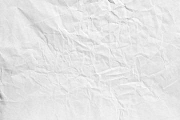 white crumple paper background texture