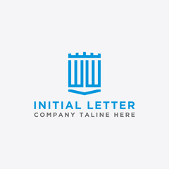 inspiring logo designs for companies from the initial letters of the WW logo icon. -Vectors
