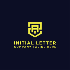 Obraz premium inspiring logo designs for companies from the initial letters of the ZA logo icon. -Vectors