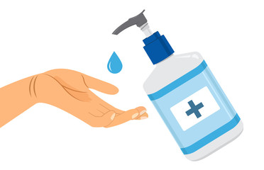 Hand wash using sanitizer