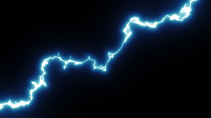 Dynamic Electric Arcs Action Fx Background/ Illustration of a comic manga dynamic distorted electric arc background with shining rays twitching © benchart