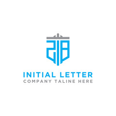 inspiring logo designs for companies from the initial letters of the ZB logo icon. -Vectors