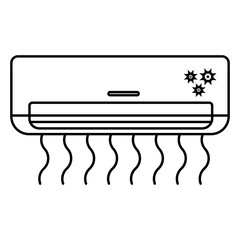 Conditioner icon vector illustration photo