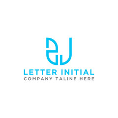 inspiring logo designs for companies from the initial letters of the ZJ logo icon. -Vectors