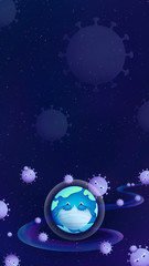 earth and coronavirus	