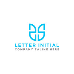 Fototapeta premium inspiring logo designs for companies from the initial letters of the ZS logo icon. -Vectors