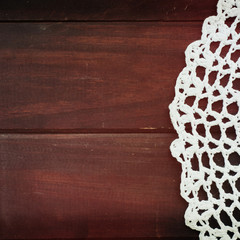 vintage crochet doily