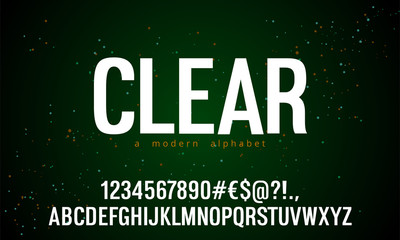 Modern alphabet