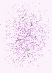 Network Mesh Procedural Art background illustration