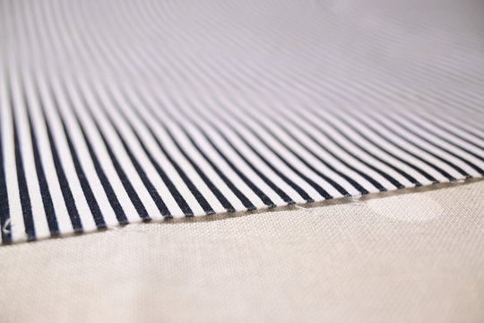 fabric black and white stripe diagonal pattern modern style of fashion trendy cloth texture, abstract image