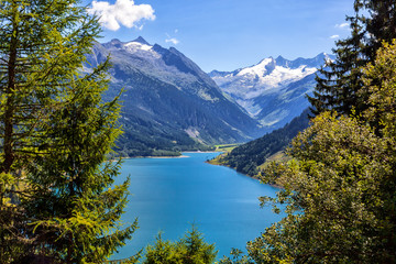 Fototapeta na wymiar Austrian Alps in summer