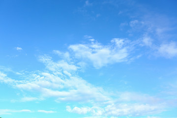clear blue sky background