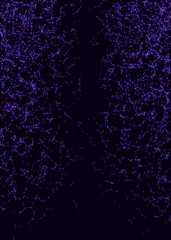 Network Mesh Procedural Art background illustration