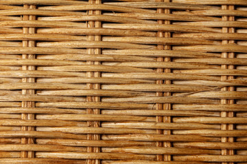 Texture of old wicker basket