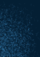 Network Mesh Procedural Art background illustration