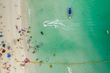 aerial view from Koh Larn island, Thailand