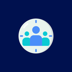 Focus Marketing Group Costumer Icon, Logo, Vector