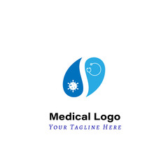 Fototapeta premium Illustration Medical Logo Template for print and website project