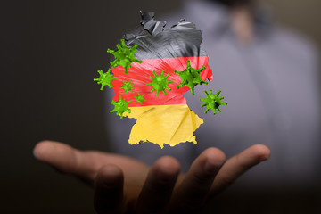epidemic coronavirus 2019-nCoV 3d  germany