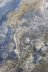volcano azul and gold marble texture - obrazy, fototapety, plakaty