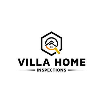 residential and commercial property inspections logo design
