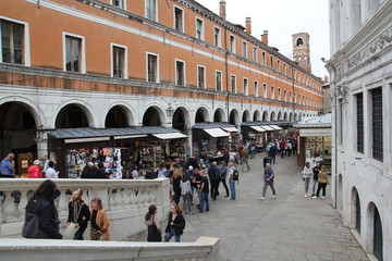 Obraz premium Venice by your side. Venice is quintessentially Italian, but in others, it’s a world apart and the Venetians like it that way. This island city has always kept mainland Italy at arm’s length.