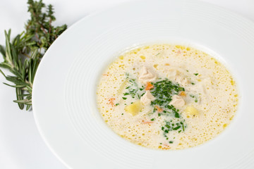 Chicken soup