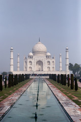 Obraz premium taj mahal in agra india