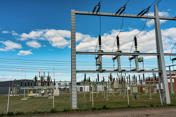 Umspannungsstation, Hochspannung, Lebensgefahr, Strom, Versorgung, gefährlich