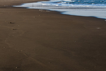 Padific Ocean beach in Japan