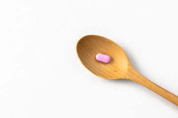 single caplet or tablet