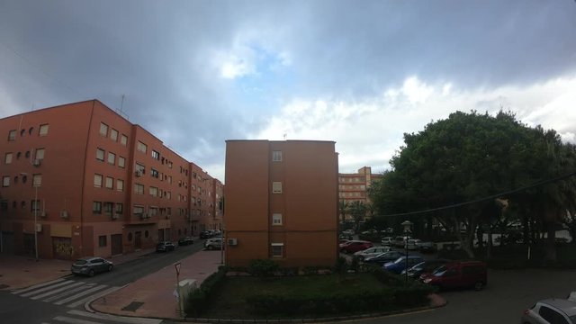 Time lapse de nubes