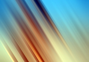 Falling beams of light, diagonal stripes background