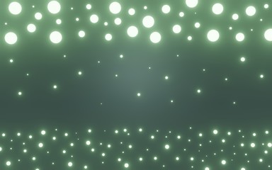 Abstract bokeh with black background
