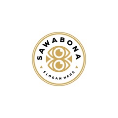 sawabona eyes badge logo