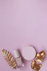 decorative cosmetics for women's beauty and attractiveness