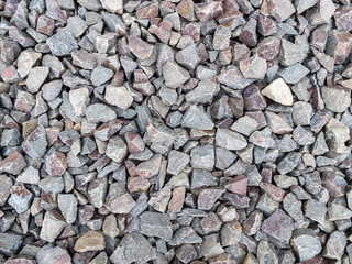smooth background of small stones, pebble background, design, abstract background, copy space, mock up
