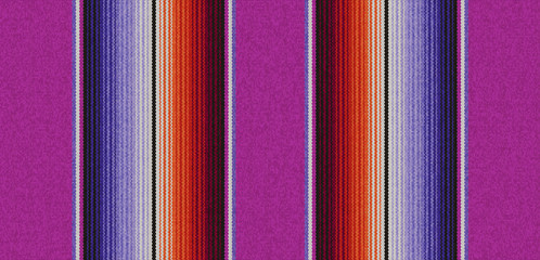 detail seamless color background. mexican rug pattern. serape stripes vector