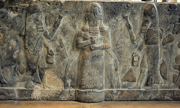 Germany, Berlin, 26,03,2015 Mesopotamian art war. Berlin Pergamon Museum