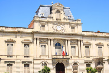 Fototapeta premium Prefecture building of Montpellier, Herault, France